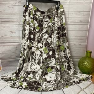 Floral knit Skirt 18/20